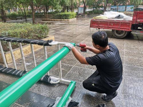 更换小区健身器材满足居民健身需求(图2)